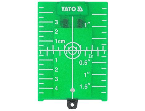 YATO - PŁYTKA POZYCJONUJĄCA DO LASERA ZIELONEGO - YT-30465