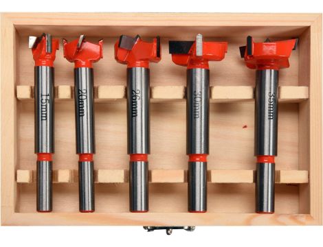 YATO - WIERTŁA POD ZAWIASY 15-35MM 5CZ. - YT-33015