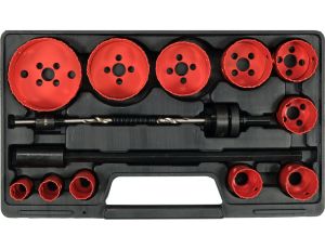 YATO - ZESTAW OTWORNIC UNIWERS.15CZ. 19-76MM - YT-3381