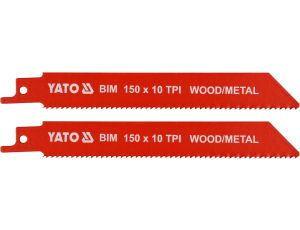 YATO - BRZESZCZOTY  BIM 150MM 10TPI 2SZT - YT-33930