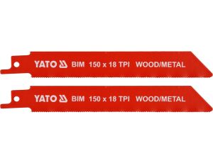 YATO - BRZESZCZOTY  BIM 150MM 18TPI 2SZT - YT-33931
