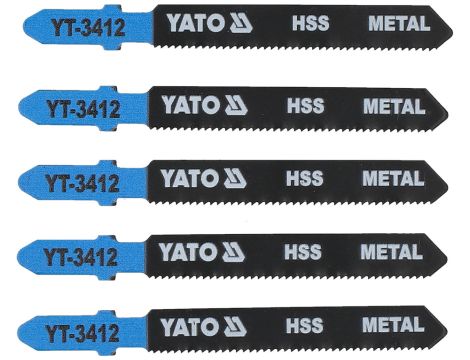 YATO - BRZESZCZ.DO WYRZ. METAL TYP T 21TPI 5SZT - YT-3412