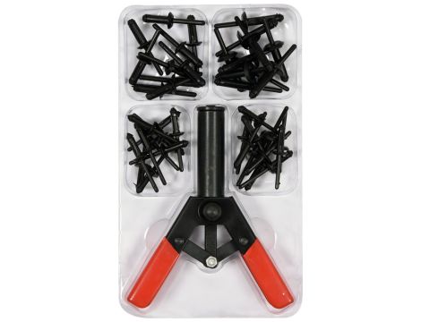 YATO - ZESTAW NITOWNICA DO NITÓW PLASTIKO 41SZT - YT-35970