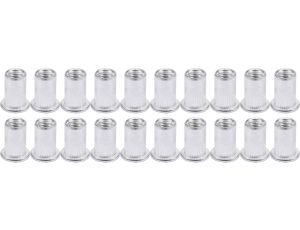 YATO - NITONAKRĘTKI ALUMINIOWE M5, 20SZT - YT-36453