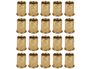 YATO - NITONAKRĘTKI STALOWE M3, 20SZT - YT-36470