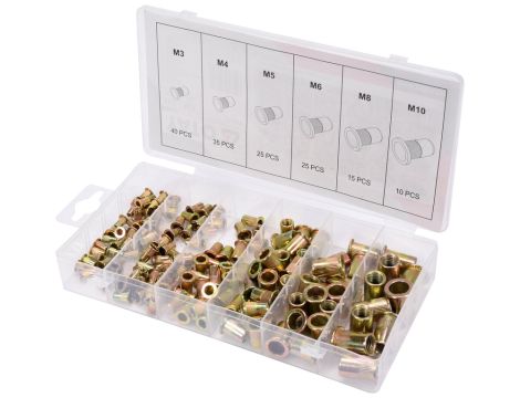 YATO - ZESTAW NITONAKRĘ STALO M3- M10, 150SZT - YT-36481 - 2