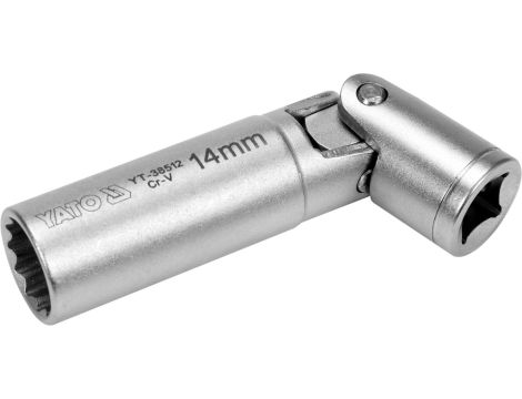 YATO - NASADKA DO ŚWIEC UNIWERSA 3/8" 14MM 12PT - YT-38512