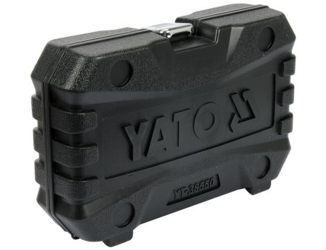 YATO - KLUCZE PRZEGUBOWE OCZKOWE OTWARTE 12CZ. - YT-38550 - 4