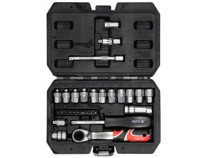 YATO - ZESTAW NASADEK PRZELOTOWYCH SPLINE 1/4