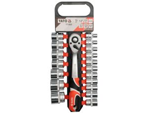 YATO - ZESTAW NASADEK Z GRZECHOTKĄ 1/2