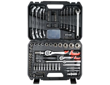 YATO - ZESTAW NARZĘDZIOWY 1/4", 1/2" KPL 93 SZT - YT-38784