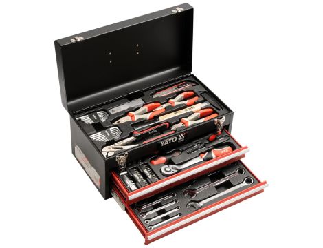 YATO - SKRZYNKA Z NARZĘDZIAMI 80CZ. - YT-38951