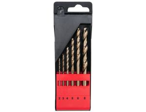 YATO - ZESTAW WIERTEŁ DO METALU CO-HSS 6SZT 2-8 - YT-41602