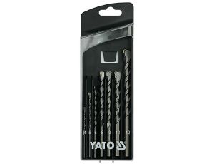 YATO - ZESTAW WIERTEŁ DO BETONU, 7 SZT. - YT-4390