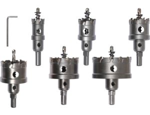 YATO - ZESTAW OTWORNIC TCT DO METALU 6SZT. - YT-44077