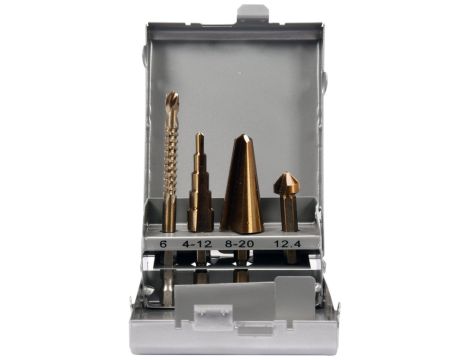 YATO - ZESTAW WIERTEŁ UNIWE Z UCHWYTEM HEX - YT-44705 - 2