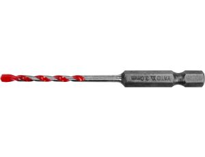 YATO - WIERTŁO UNIWERSALNE 3MM HEX - YT-44780