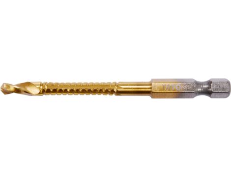 YATO - WIERTŁO FREZ DO METALU 5,0MM HSS-TiN HEX - YT-44822