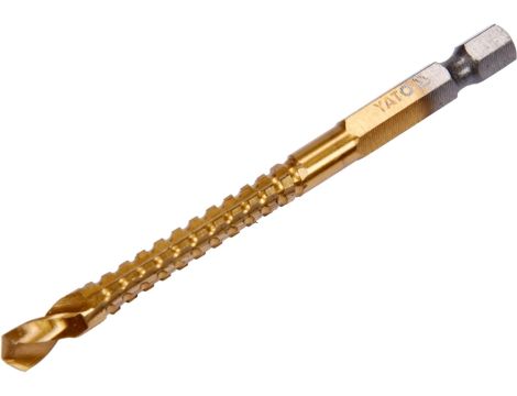 YATO - WIERTŁO FREZ DO METALU 6,0MM HSS-TiN HEX - YT-44823 - 2