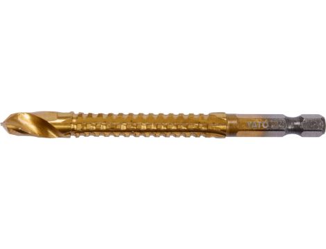 YATO - WIERTŁO FREZ DO METALU 8,0MM HSS-TiN HEX - YT-44826