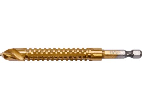 YATO - WIERTŁO FRE DO METALU 10,0MM HSS-TiN HEX - YT-44828