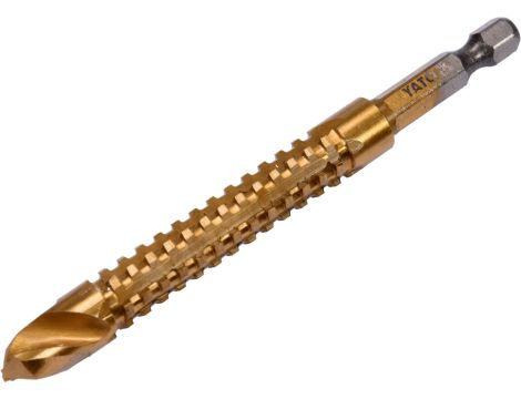 YATO - WIERTŁO FRE DO METALU 10,0MM HSS-TiN HEX - YT-44828 - 2