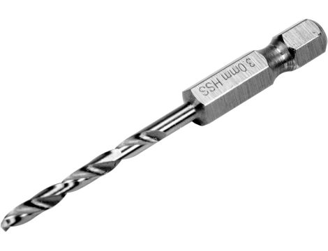YATO - WIERTŁO DO METALU HSS 6542 3,0MM HEX - YT-44863 - 2