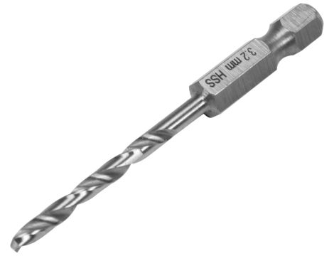 YATO - WIERTŁO DO METALU HSS 6542 3,2MM HEX - YT-44864 - 2