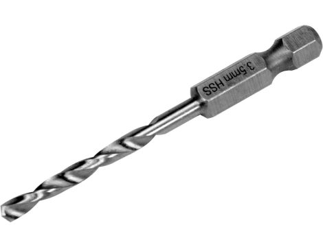 YATO - WIERTŁO DO METALU HSS 6542 3,5MM HEX - YT-44865 - 2