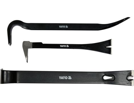 YATO - ŁOMY Z WYCIĄGACZAMI, ZESTAW 3 SZT. - YT-47303