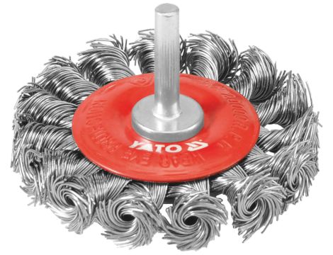 YATO - SZCZOTKA TARCZOWA Z TRZP. 75mm DRUT SPL - YT-4759