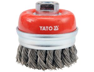 YATO - SZCZOTKA CZOŁOWA, 75mm, GWINT, INOX - YT-4768 - image 2