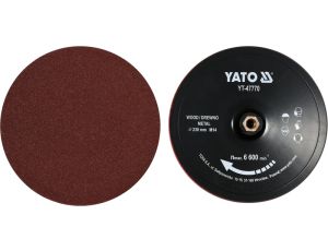 YATO - TARCZA Z RZEPEM 230MM M14 + AKCESORIA - YT-47770