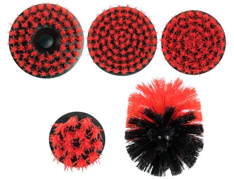 YATO - ZESTAW SZCZOTEK NA WIERTARKĘ 5SZT HEX - YT-47777 - 3