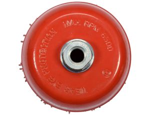 YATO - SZCZOTKA TARCZOWA 125MM M14 NYLON RED - YT-47787 - image 2