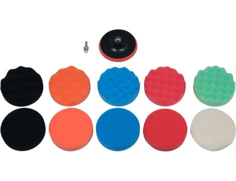 YATO - ZESTAW DO POLEROWANIA 125MM, M14, 12SZT. - YT-47931