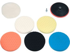 YATO - ZESTAW DO POLEROWANIA 180MM, M14, 8SZT. - YT-47933