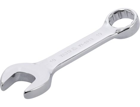 YATO - KLUCZ PŁASKO-OCZKOWY KRÓTKI 19MM - YT-4912 - 2