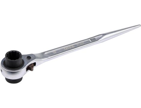YATO - DWUSTR.KLUCZ NASADKOWY Z GRZECHOT19x22MM - YT-4937 - 2