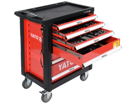 YATO - SZAFKA SERWISOWA Z NARZĘDZIAMI 185 CZ. - YT-55307