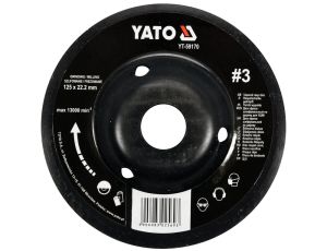 YATO - TARNIK WYPUKŁY 125mm NR3 - YT-59170