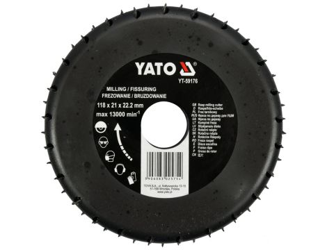 YATO - FREZ TARNIK 118mm - YT-59176