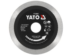YATO - TARCZA DIAMENTOWA 115MM DO CERAMIKI - YT-59951
