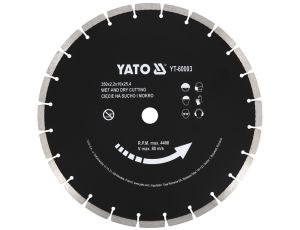 YATO - TARCZA DIAMENTOWA DO BETONU 350x25,4MM - YT-60003