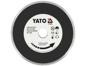 YATO - TARCZA DIAMENTOWA PEŁNA - EN 180MM - YT-6016