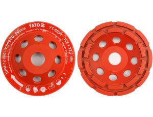 YATO - DIAMENT TALERZ SZLIF-BETON/KAMIEŃ 125x22 - YT-6030