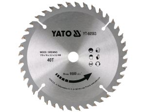YATO - TARCZA WIDIOWA DO DREWNA 170X40TX16MM - YT-60583
