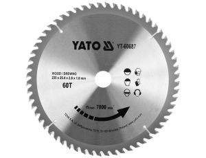 YATO - TARCZA WIDIOWA DO DREWNA 235X60TX25,4MM - YT-60687