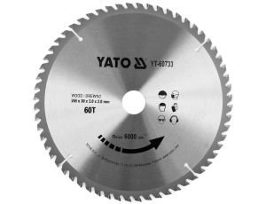 YATO - TARCZA WIDIOWA DO DREWNA 255X60TX30MM - YT-60733