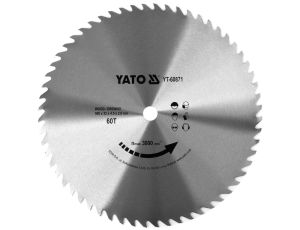 YATO - TARCZA  DO DREWNA BEZ WIDII 500X60TX32MM - YT-60871